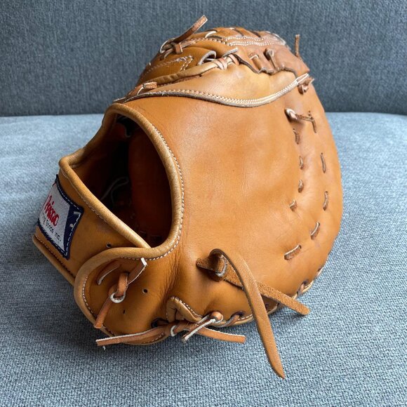 NOS Vintage 1980 Primo Leather Baseball Glove 3753 Right Handed Thrower PS - Picture 11 of 13